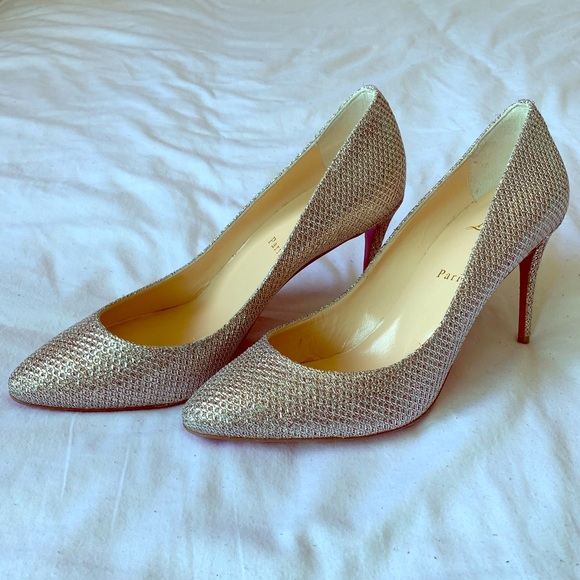 Christian Louboutin Shoes - Christian Louboutin Eloise 85 Glitter Diams